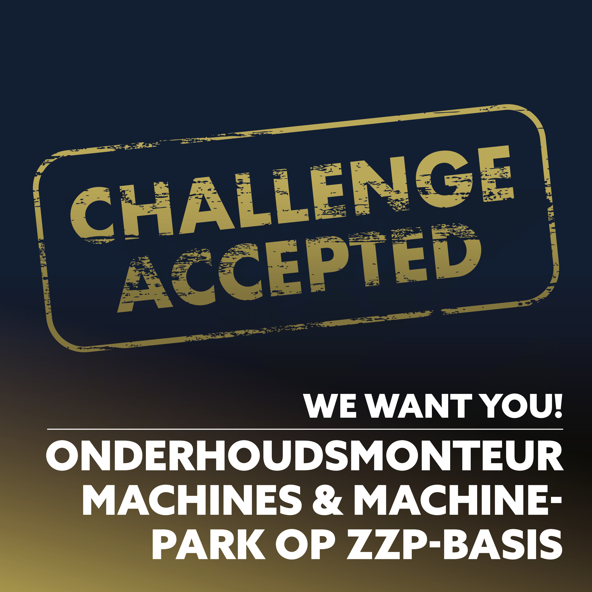 zzp onderhoudsmonteur machines en machinepark